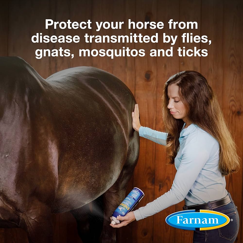 FARNAM Endure sweat-resistant fly sprej za konje 1l