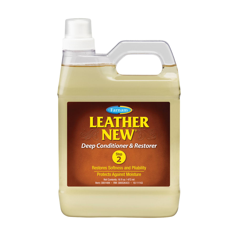Farnam Leather New Step 2 – Negovalni losjon za usnje, 473 ml