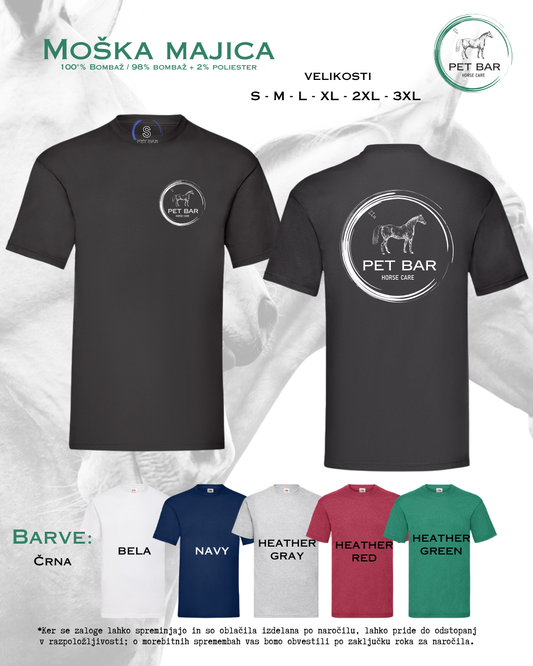 MAJICA MOŠKA kratek rokav