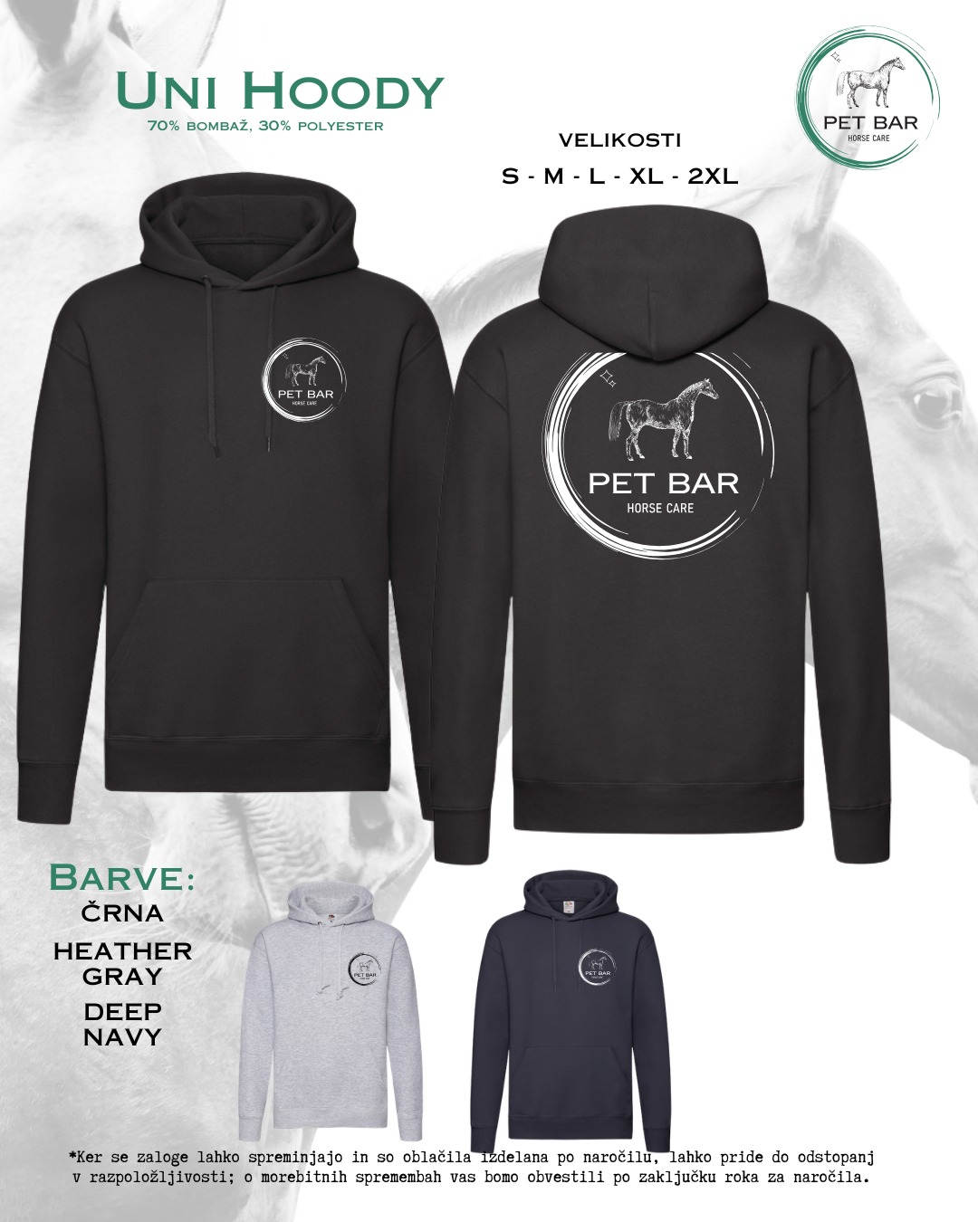 PULOVER UNI HOODIE