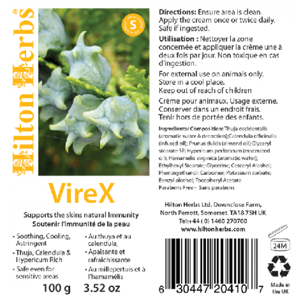 HILTON HERBS VireX krema 100g ali 250g