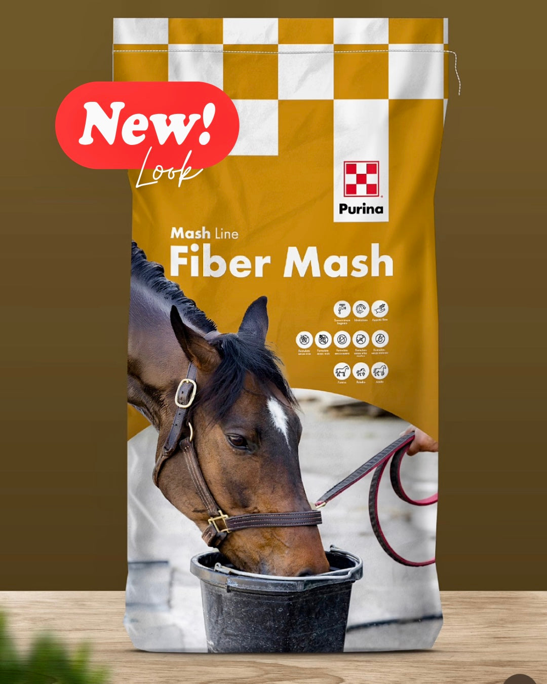 FIBER MASH PURINA 20kg