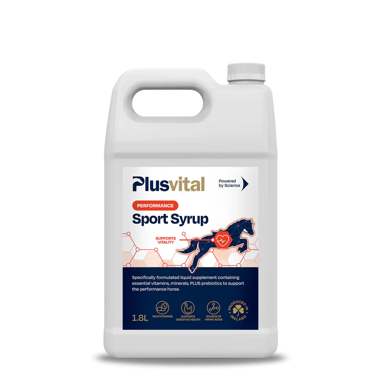 PLUS VITAL Sport syrup - napredna podpora za konje v športu