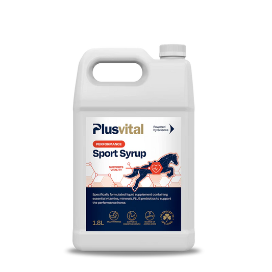 PLUS VITAL Sport syrup - napredna podpora za konje v športu