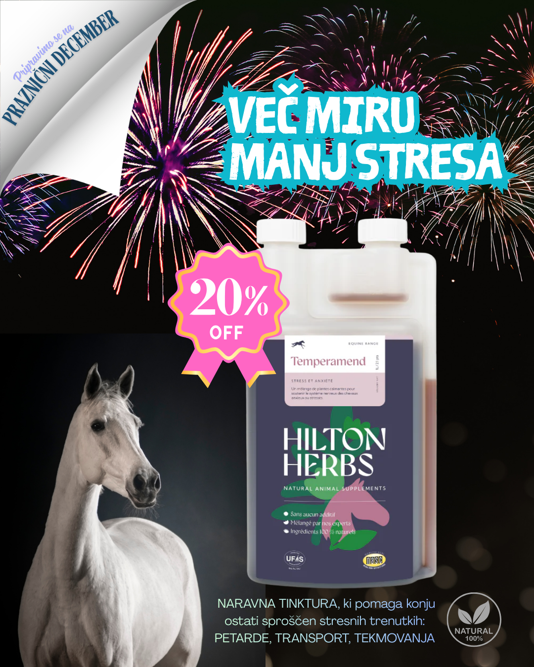 HILTON HERBS Calm and Collected Liquid (Temperamend)