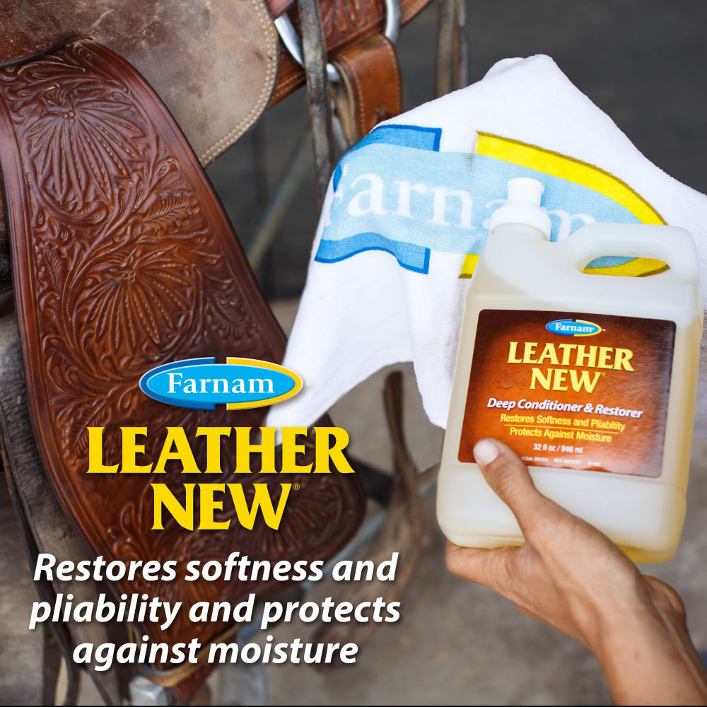 Farnam Leather New Step 2 – Negovalni losjon za usnje, 473 ml