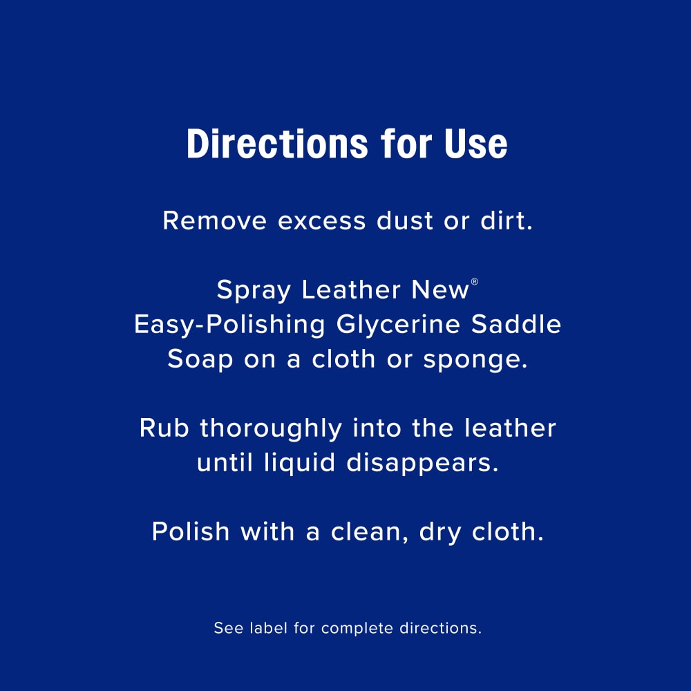 FARNAM GLICERINSKO MILO ZA ČIŠČENJE USNJA - Leather new Step 1